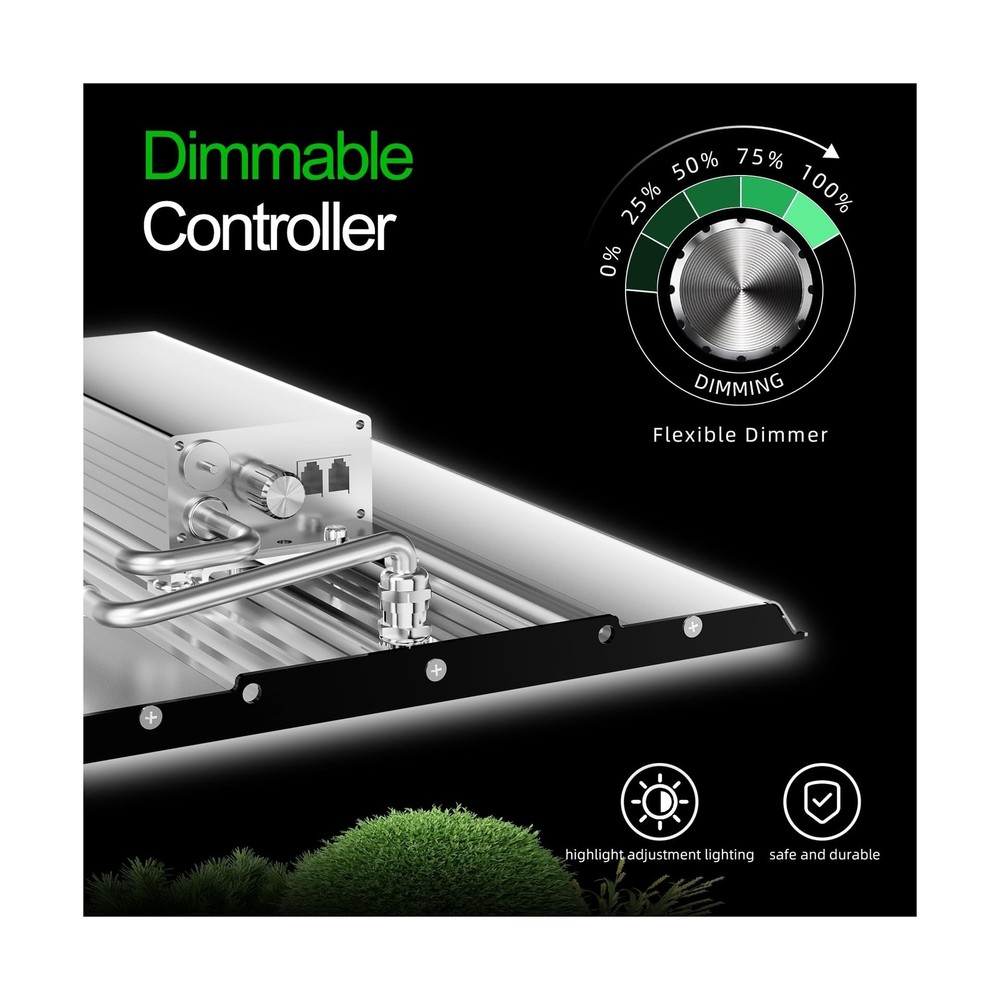 MA2000 2025 200W Dimmable LED Grow Light with High Efficiency Diodes, Full Sp...