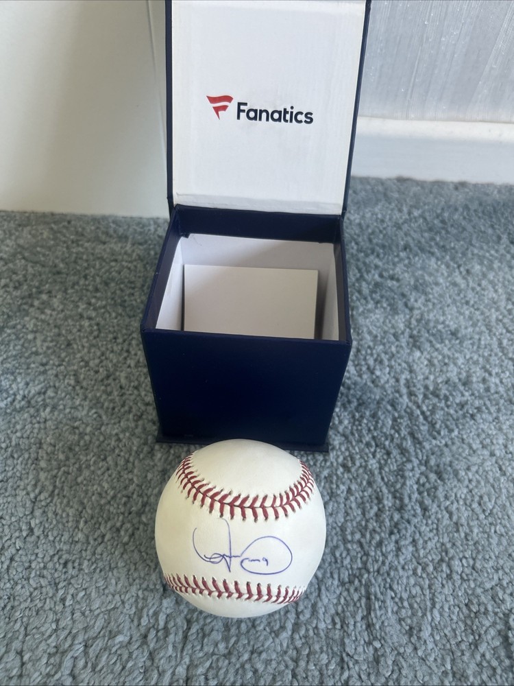 A Signed MLB Baseball by Domonic Brown Fanatics Authentic COA