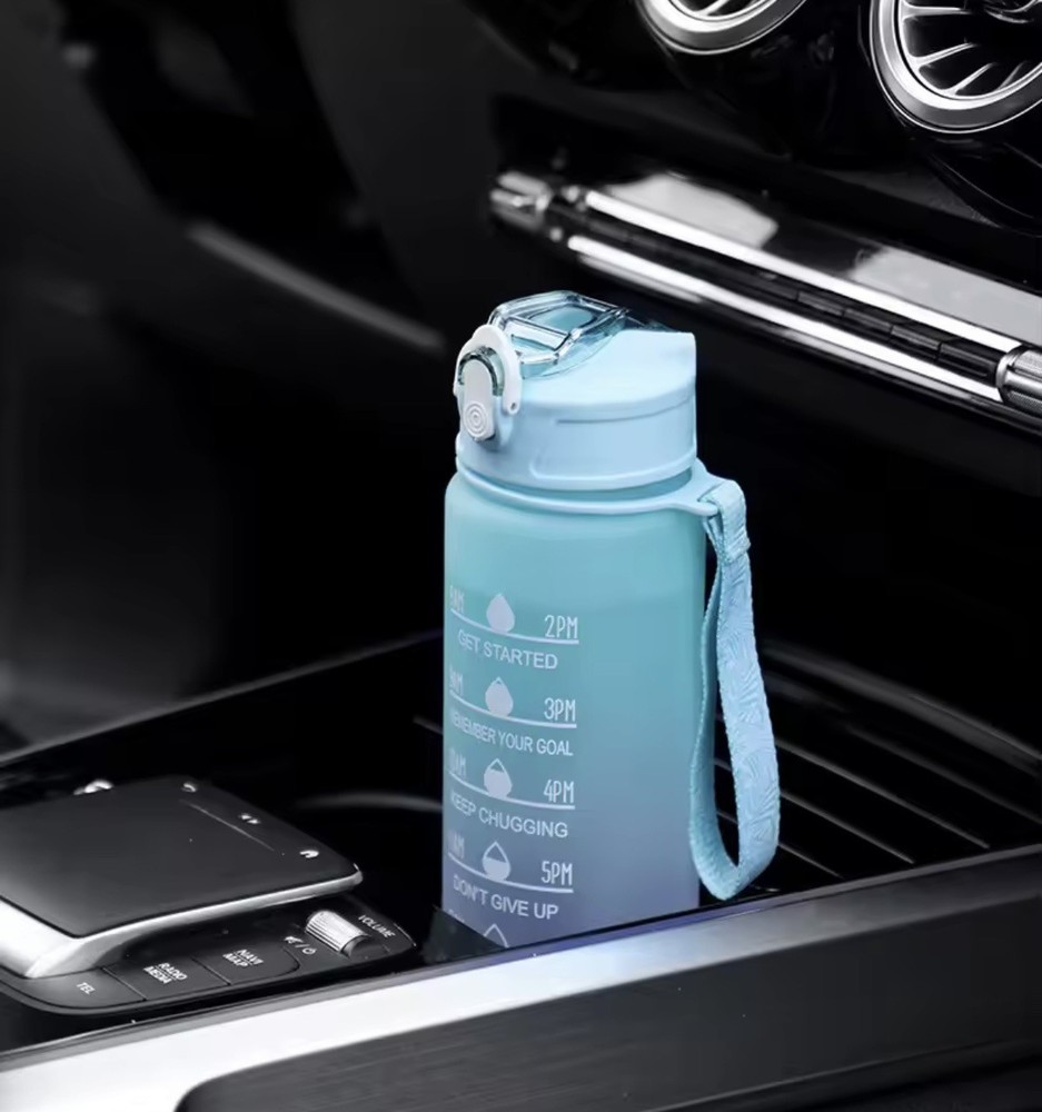 K-pop water bottle with letter A
