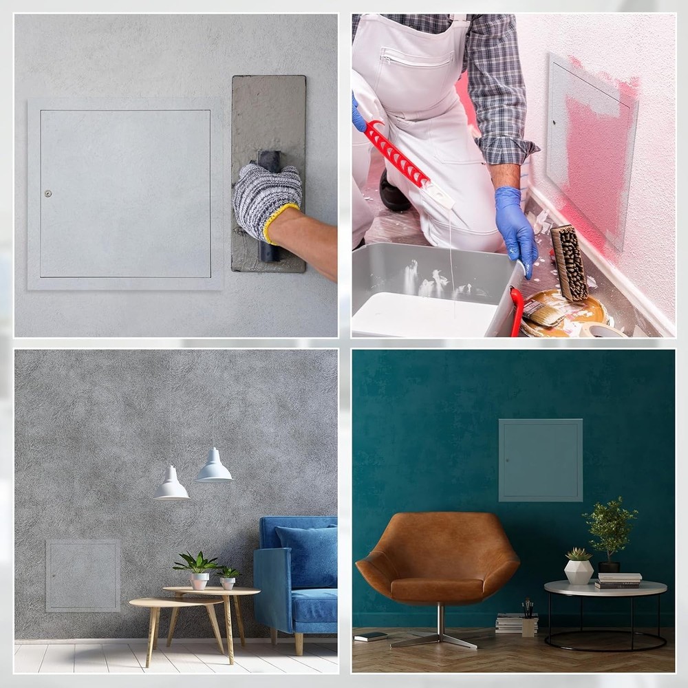 24 x 24 Inch Prism White Access Panel - Ideal for Plumbing & Electrical Needs