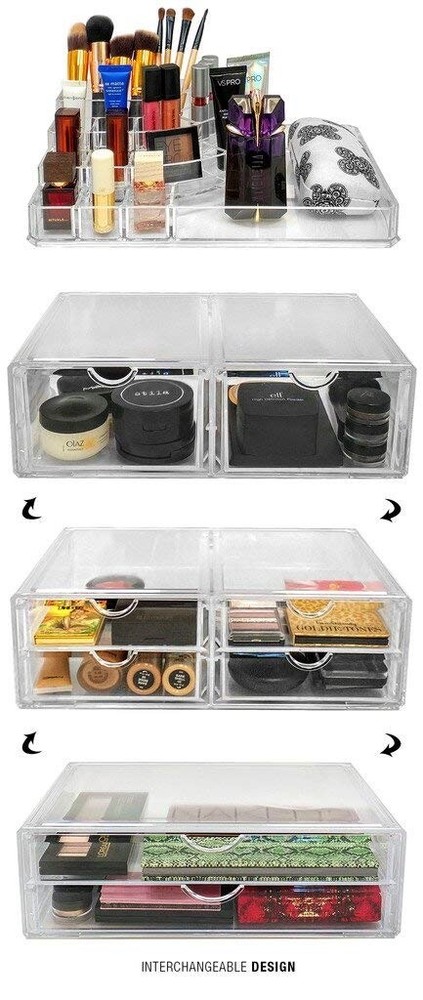 Stackable Cosmetic Organizer 13.5" Extra Wide - 1 Drawer (XL)