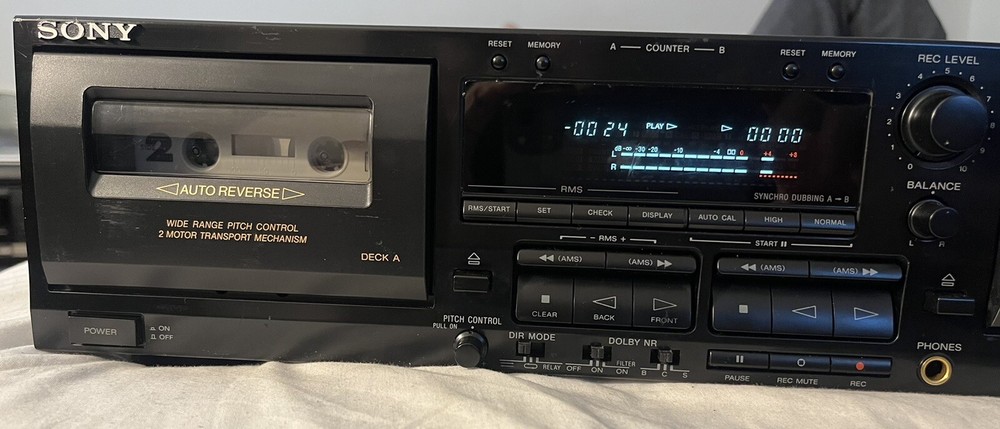 Sony TC-WR665S Cassette Player