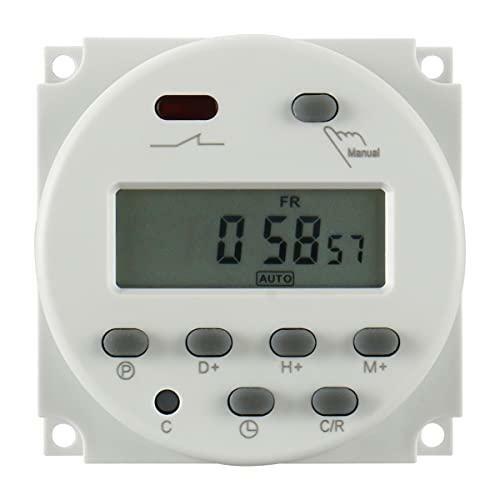 Baomain CN101A AC 110V Digital LCD Power Programmable Timer Time Switch Relay