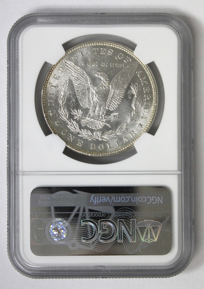 1887 Morgan Silver Dollar NGC MS63 Snow White !!!
