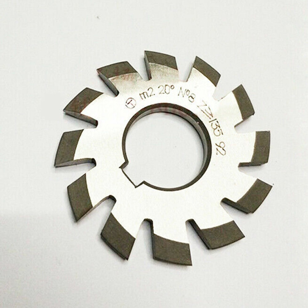 High Performance 8Pcs M2 HSS Involute Gear Cutters for Various Applications