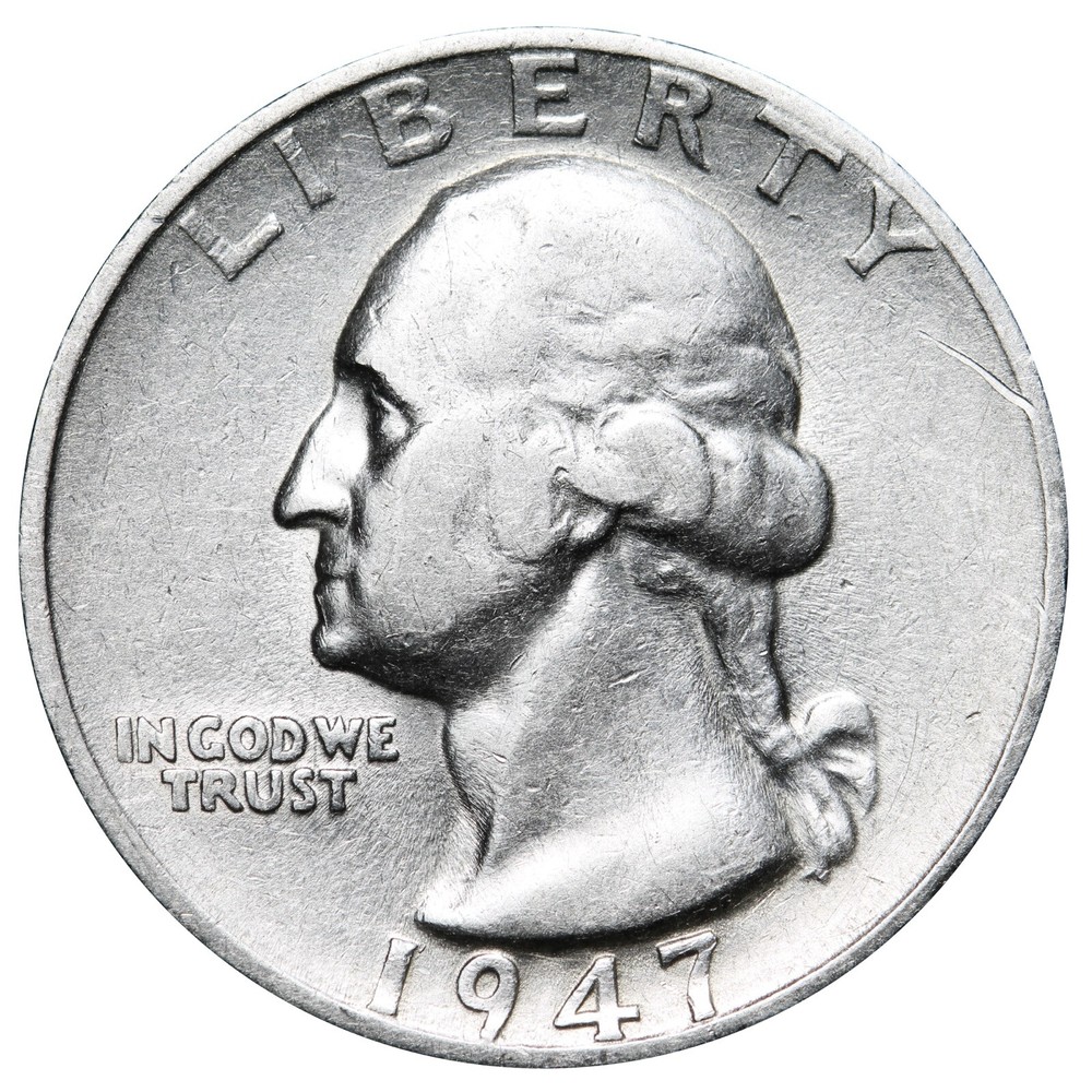 1947-S Washington Quarter Better Grade Complete Your Album! SILVER!