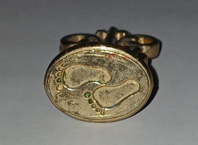 Footprints Metal Wax Seal Stamp