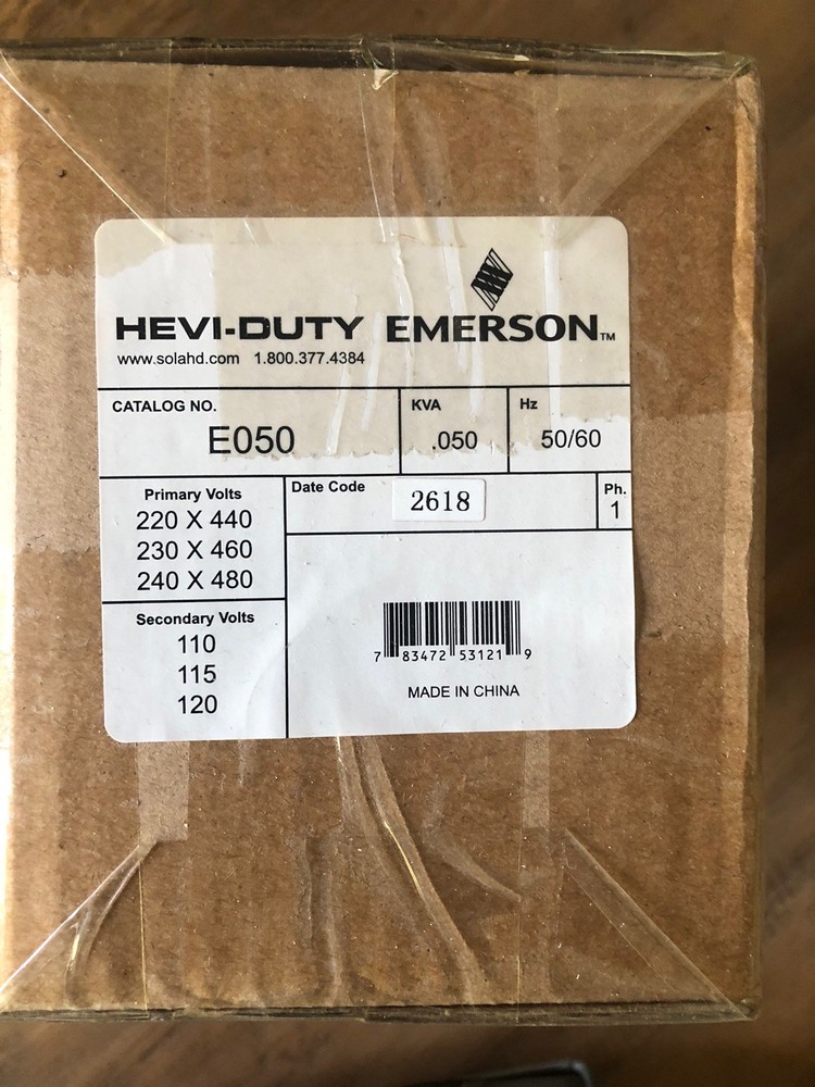 EMERSON E050 / E050 Factory Sealed