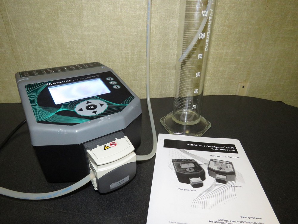 WHEATON OMNISPENSE ELITE Peristaltic Liquid Dispensing Pump - Fully Tested!