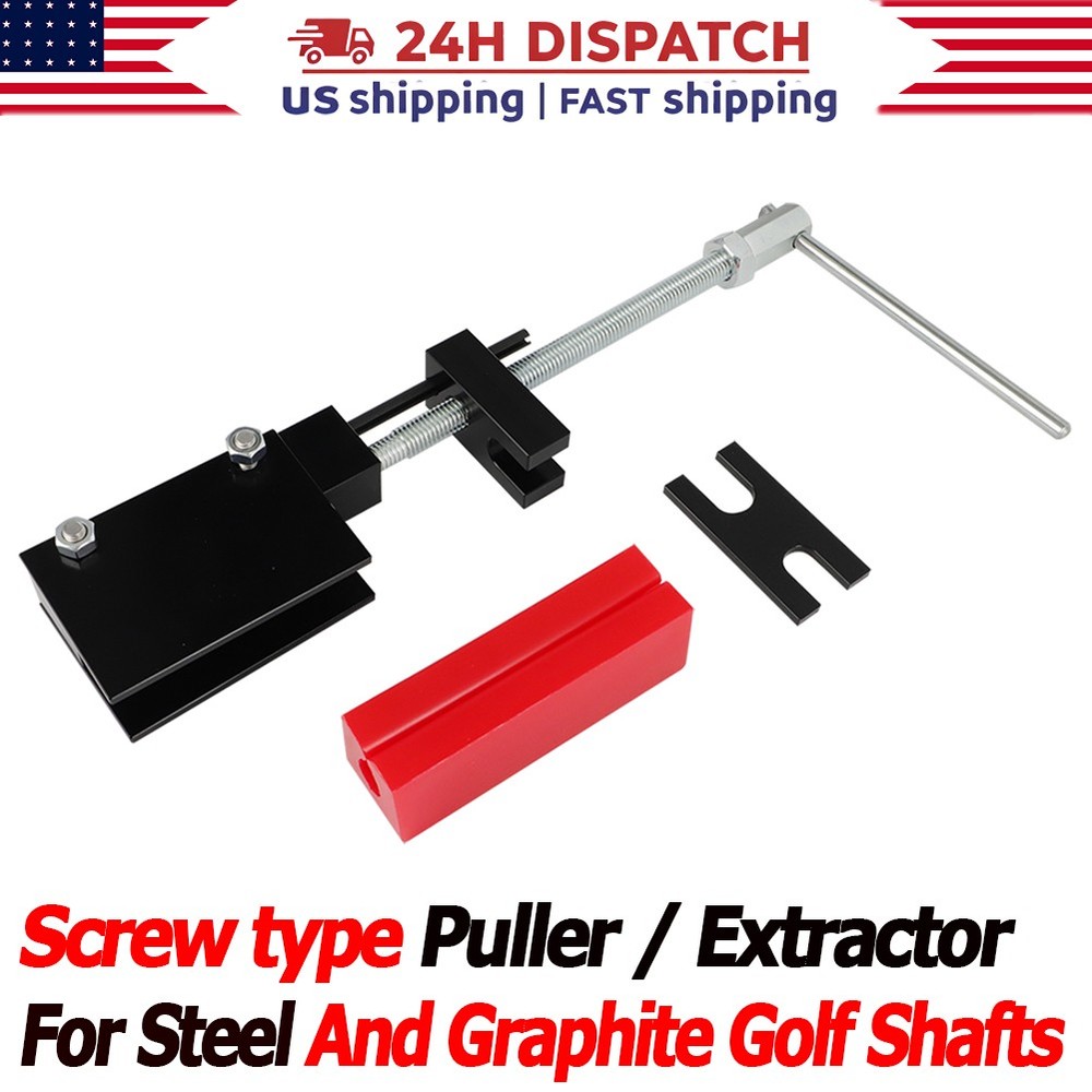 For Graphite & Steel Shafts Screw Type Puller Tool Golf Shaft Puller / Extractor