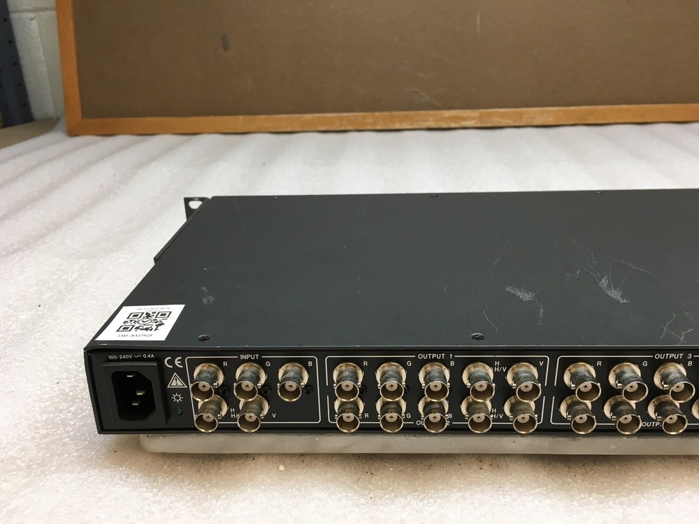 Extron DA6 RGBHV Distribution Amplifier – Used – 1-Input, 6-Output
