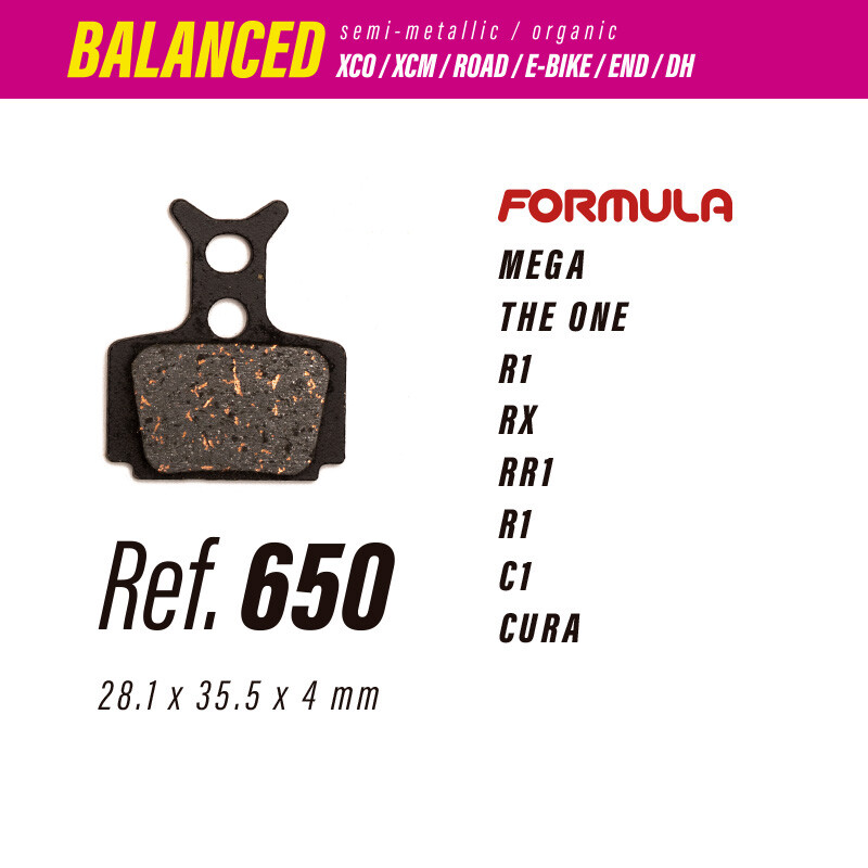 LESS BRAKES - Balanced, Powerful, Progressive - Brake Pads