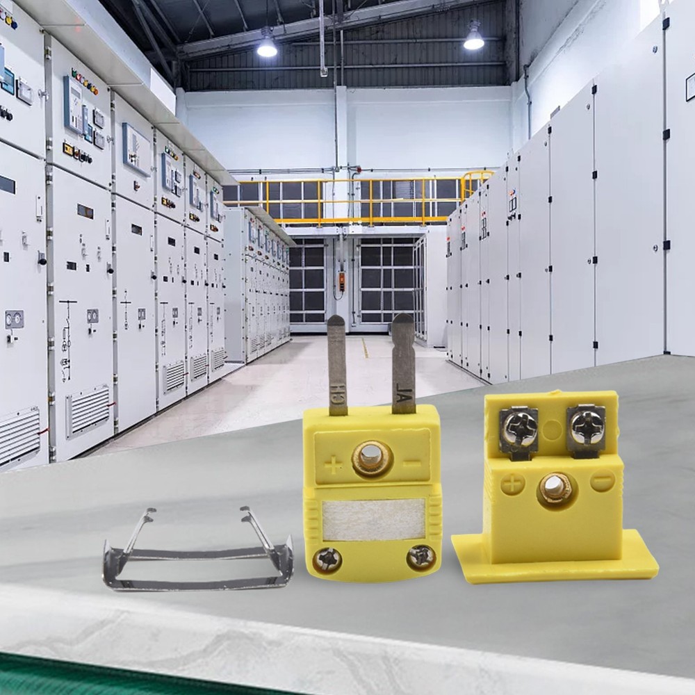 Alloy One-Set K Type,Thermocouple Miniature Socket & Panel Mount Plug-Connector