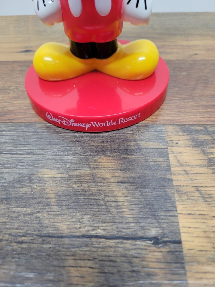 WALT DISNEY WORLD RESORT Mickey Mouse Bobble Head Kellog's 8”