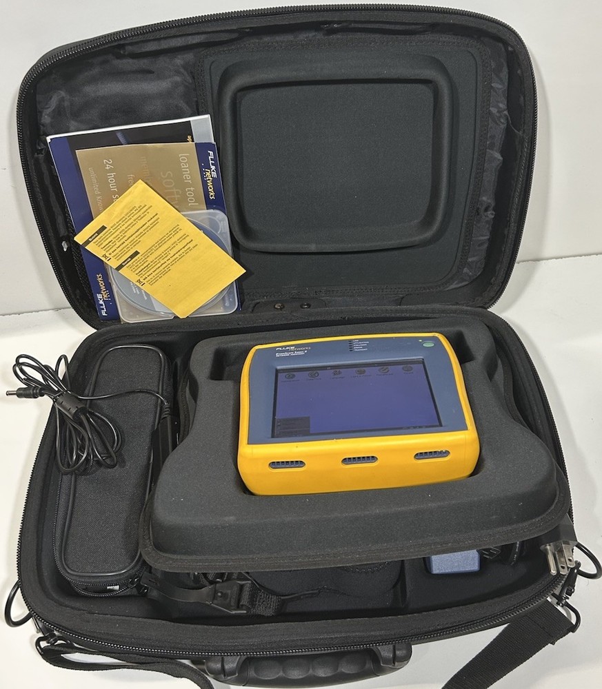Fluke EtherScope Series II , Network Assistant ES2-PRO-I W/Case,charge&keyboard