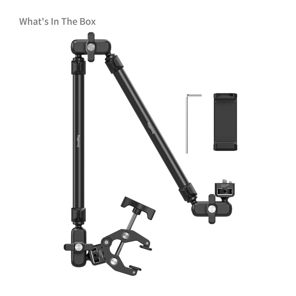 SmallRig Magic Arm Support with Crab-Shaped Clamp Kit 5625