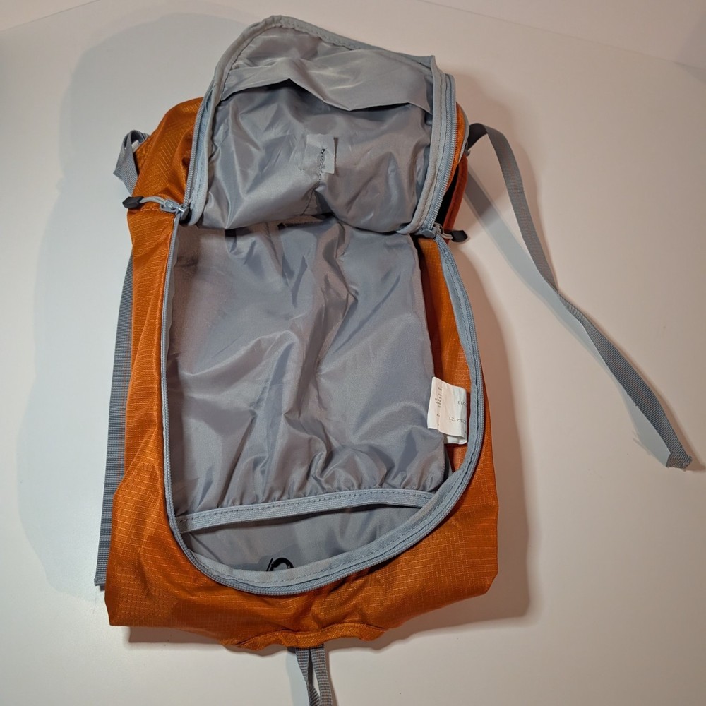 Kelty Ridgeway Hydration Pack Orange Sawnee Ultralight Backpack 2L, NO BLADDER