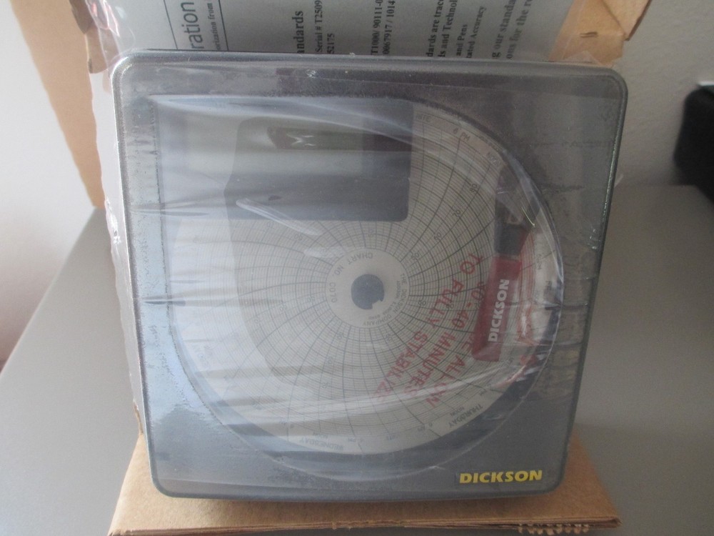 NIB Dickson SL490 4" Temperature Recorder
