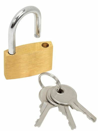 Guard Security 621 Solid Brass Padlock (12 Pk)