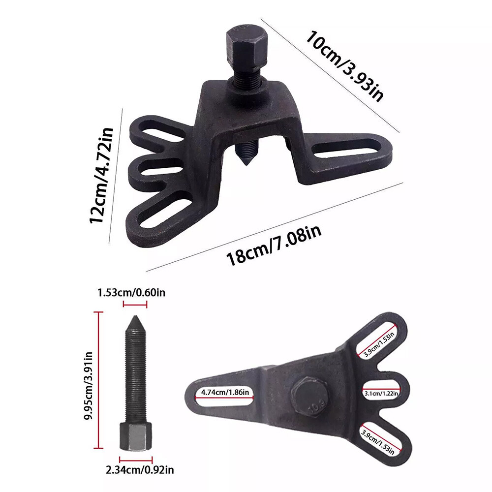 Brake Drum Puller Rear Brake Drum Remover Tool Brake Pot Steering Wheel Pullers