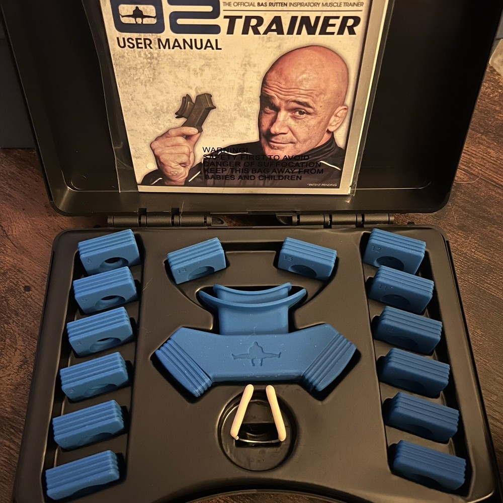 Bas Rutten O2 Inspiratory Muscle Training Device for Improving Diaphragmatic ...