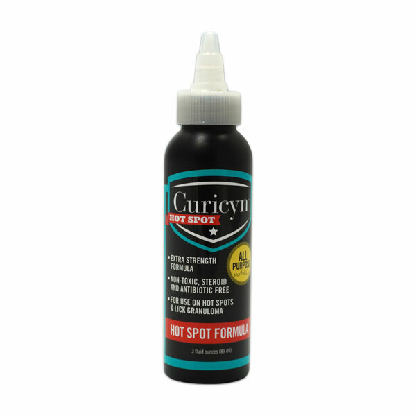Curicyn Hot Spot Formula for Dogs Extra Strength Rapid Healing Solution