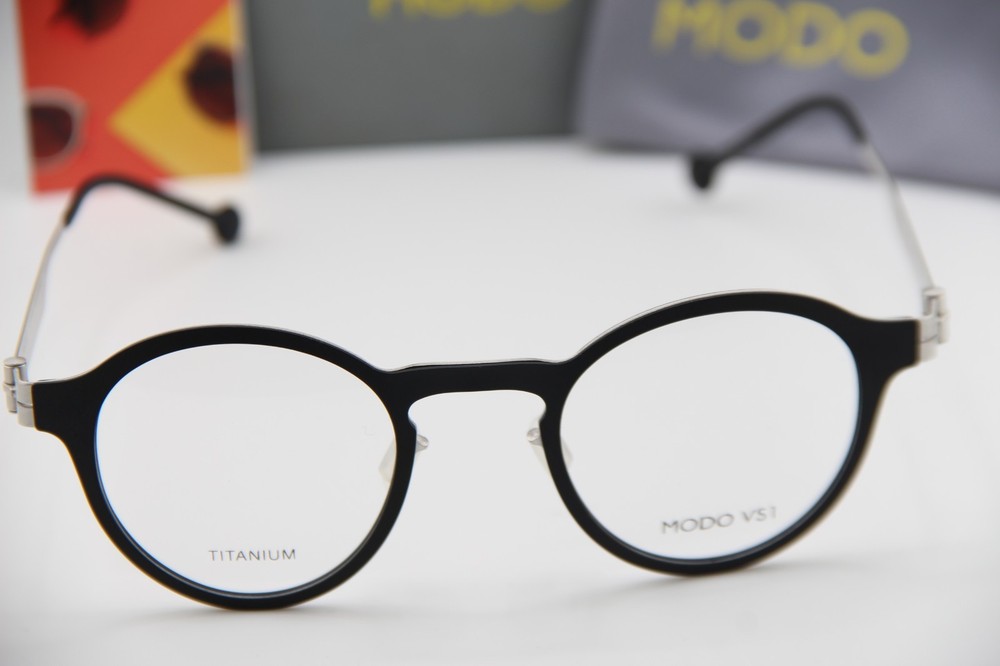 NEW MODO VS1 DESIGN VALERIO SOMMELLA CASTELLO BLK AUTHENTIC EYEGLASSES 46-22