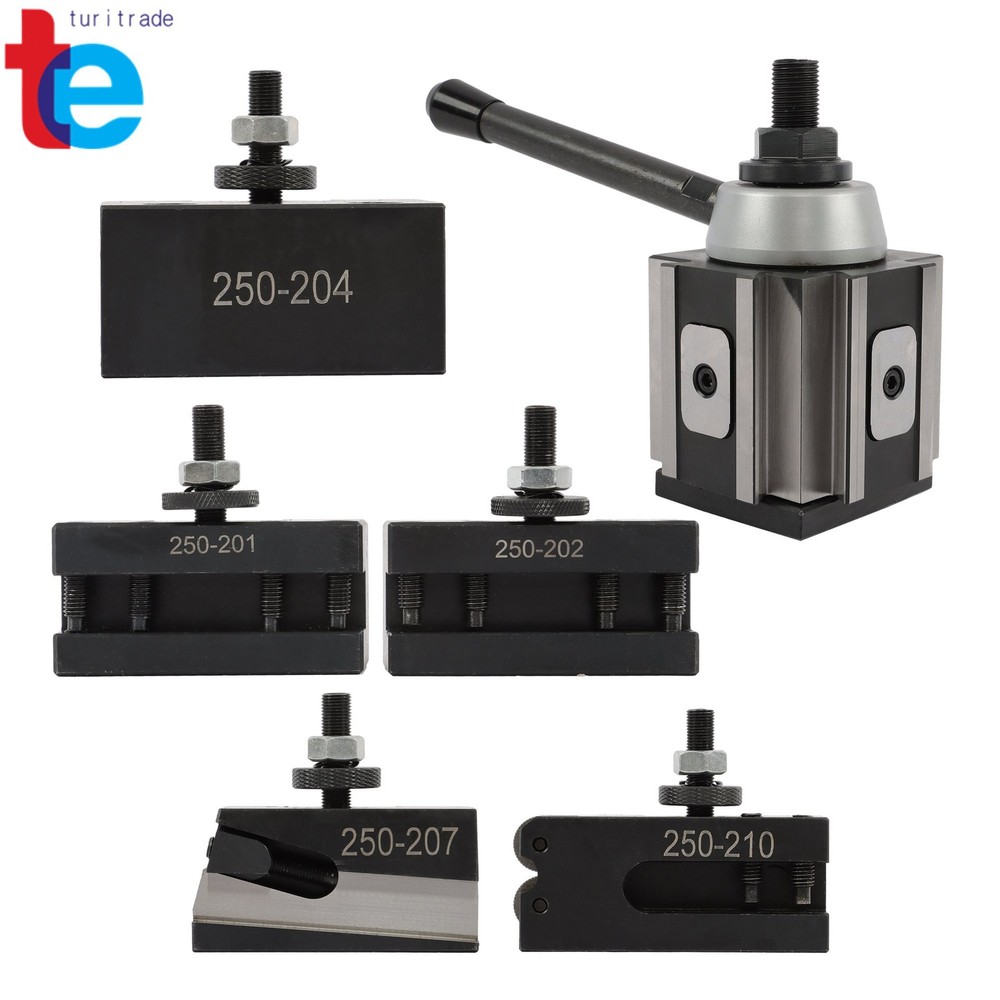 Quick Change BXA Tool Post Set Model 250-200 for Metalworking