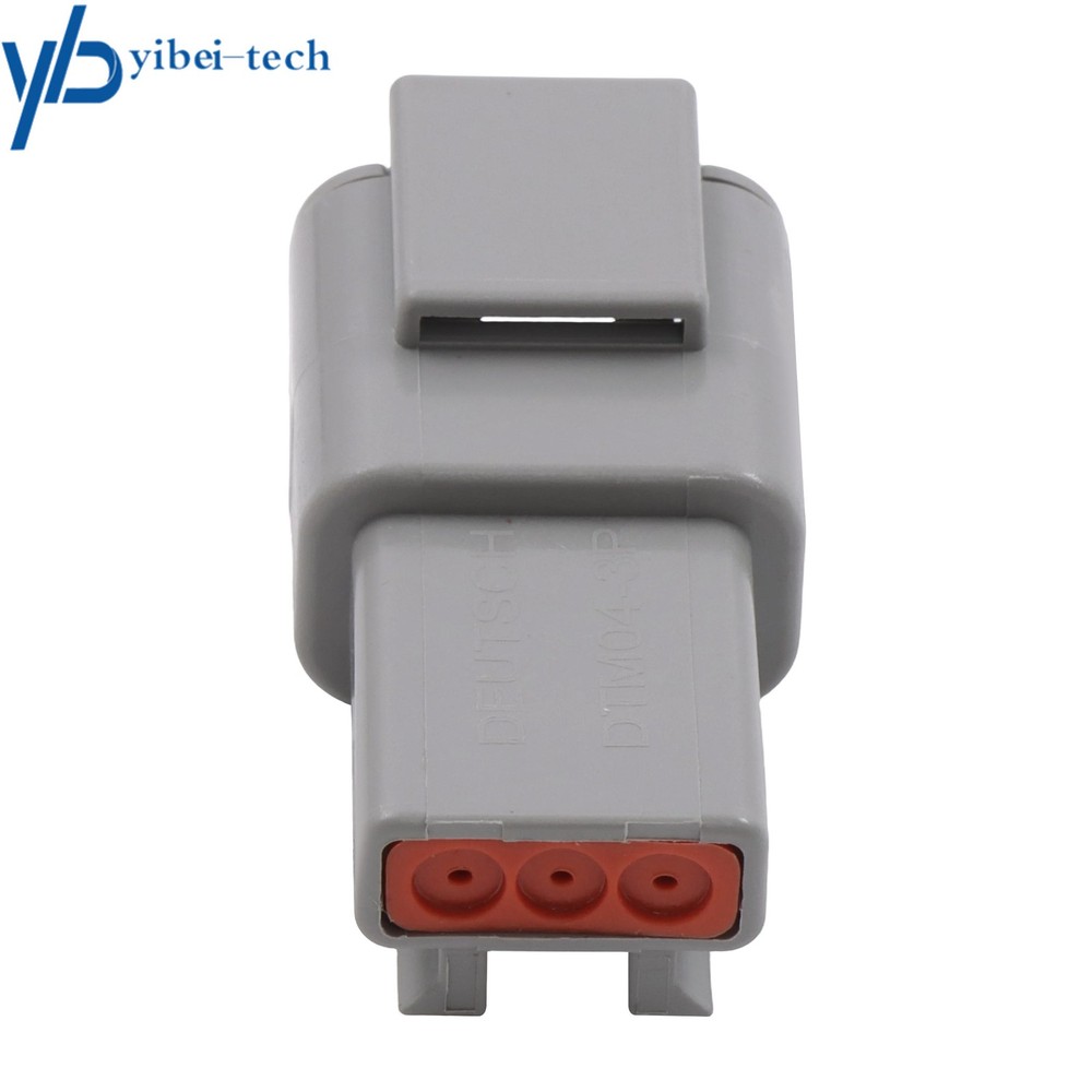 4Pcs 3 Pin Connectors Waterproof Electrical Wire Size 20 Solid Contacts 20-22AWG