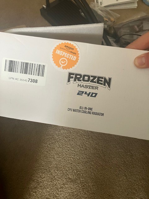 Frozen Master 240 Liquid CPU Cooler Black (Used)