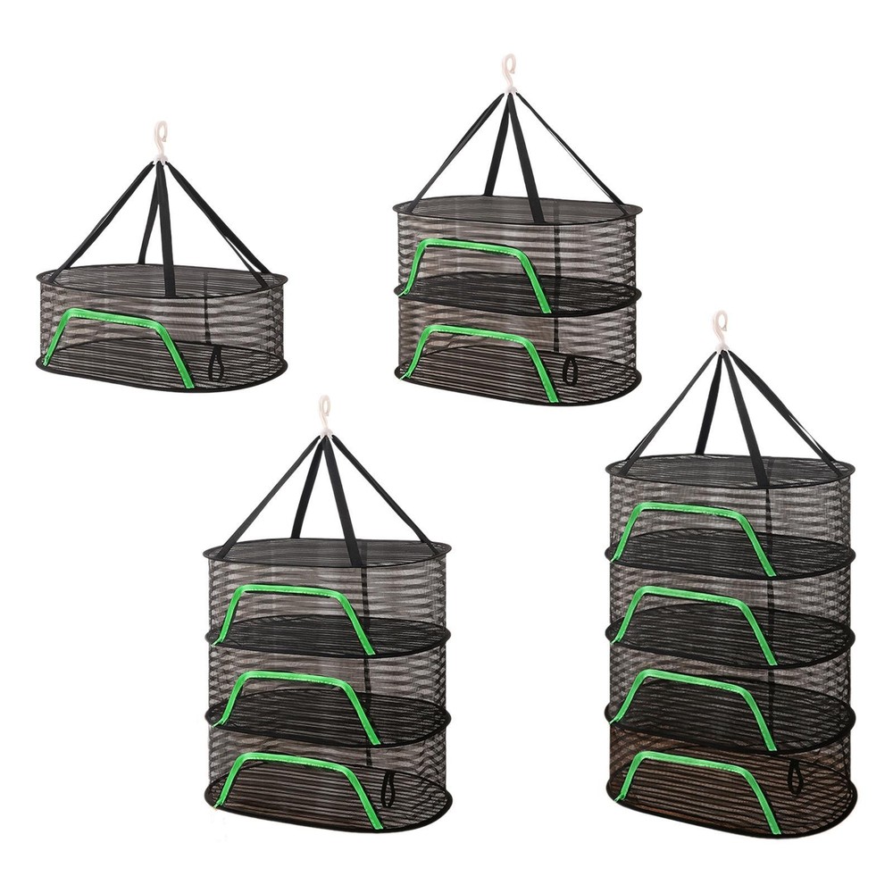 Space-Saving Hanging Net for Fish And Vegetables Preservation - Convenient