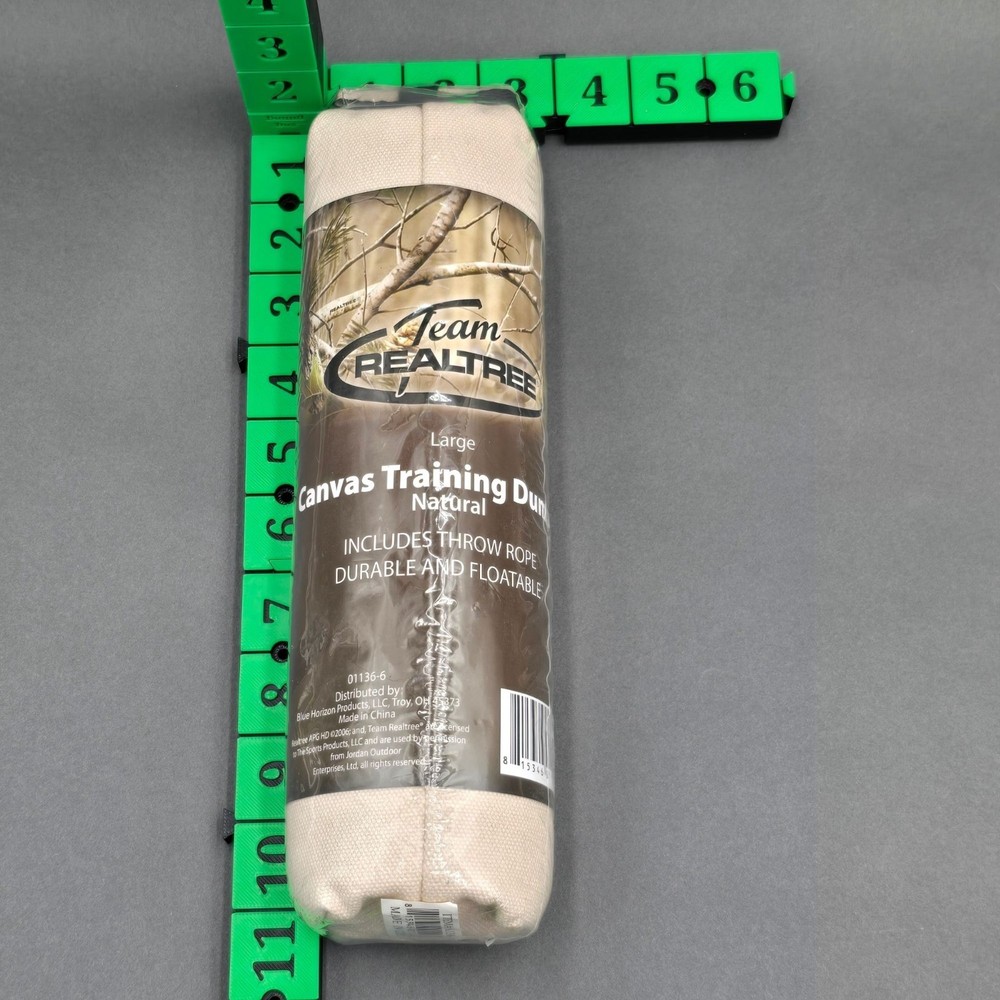 Realtree Large Canvas Training Dummy 10" Floatable Includes Throw Rope