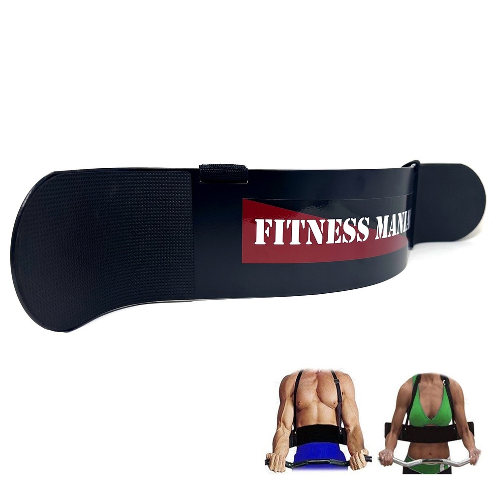Bicep Arm Blaster Thick Support Bicep Curl Isolator Padded Edge Adjustable Black