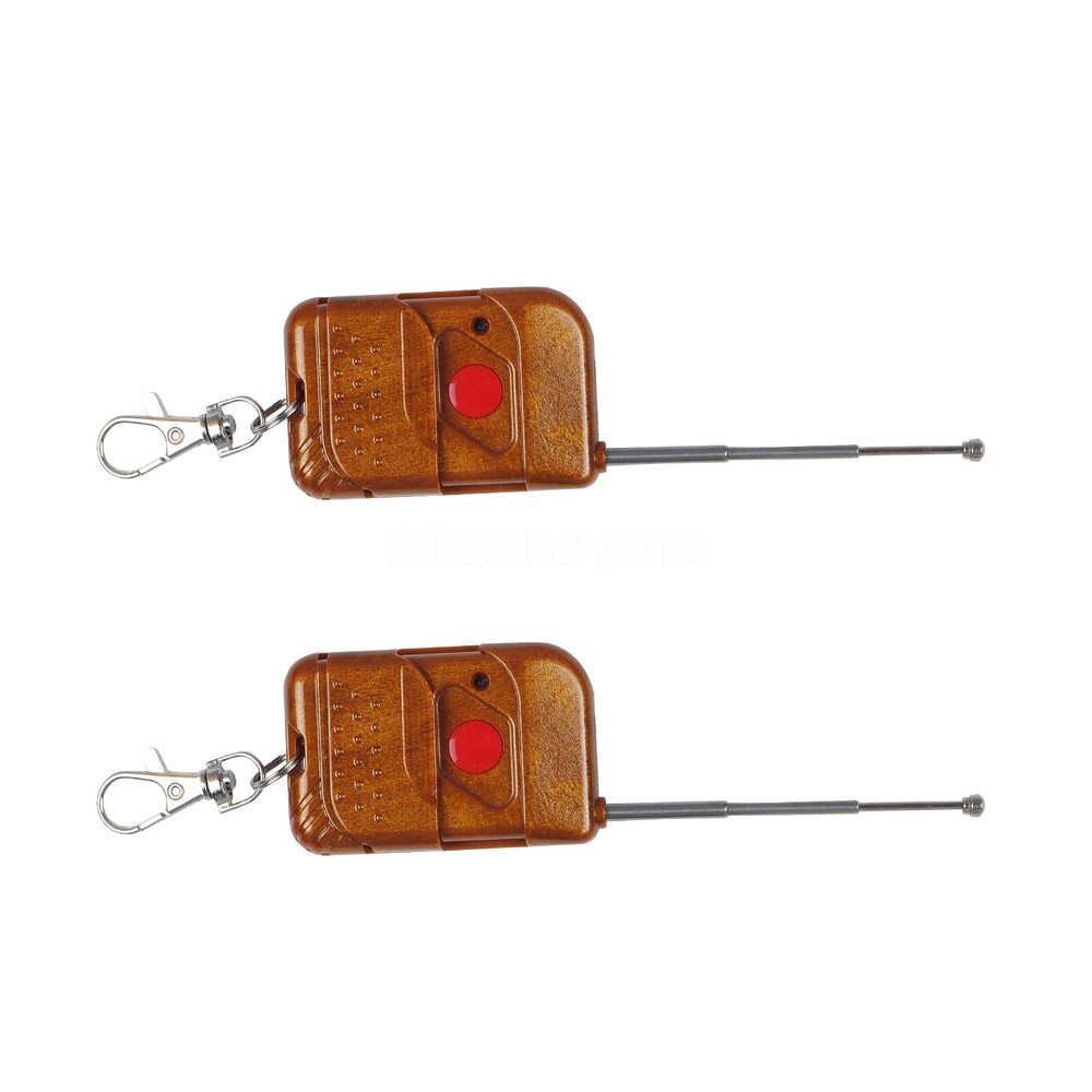 2pcs Universal Wireless Remote Control Switch for Access Control Magnetic Lock