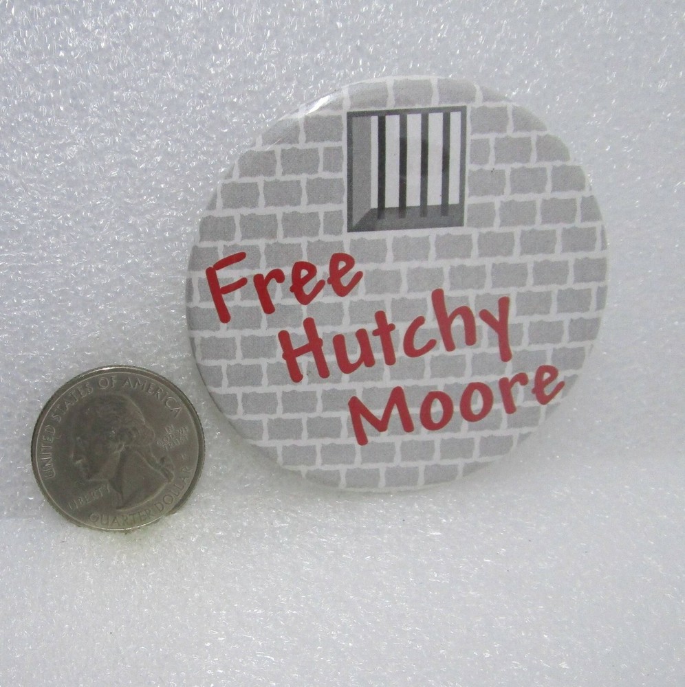 Free Hutchy Moore Button Pin