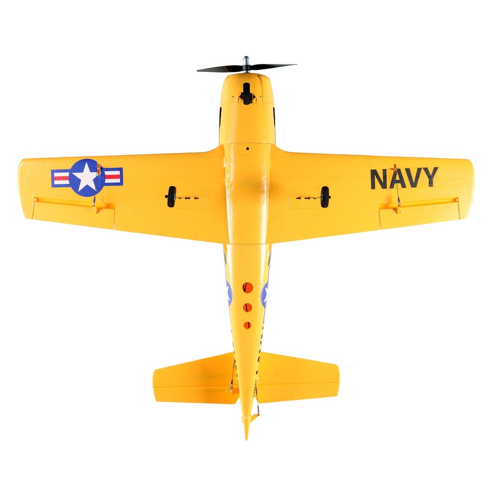 E-flite RC Airplane T-28 Trojan 1.1m BNF Basic with AS3X and SAFE Select
