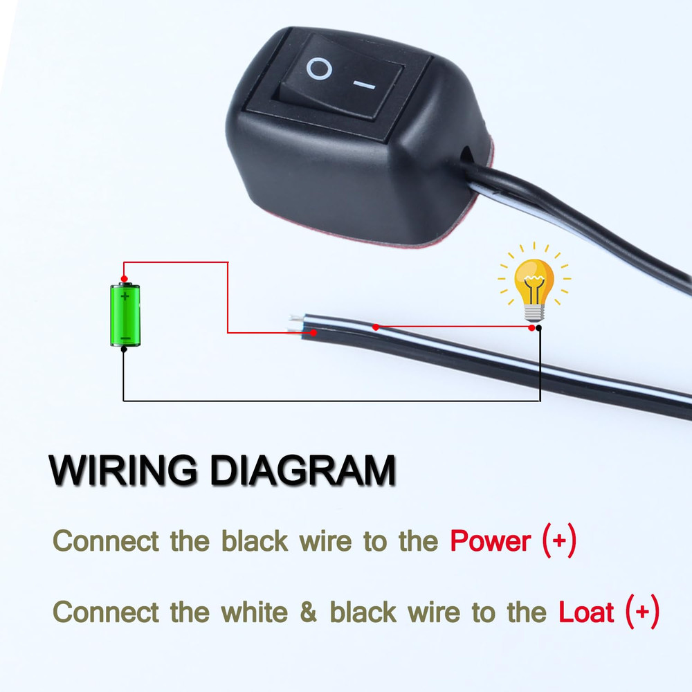 Paste Type Switch on off Inline Rocker Toggle Switch 250V 12VDC SPST Surface Mou