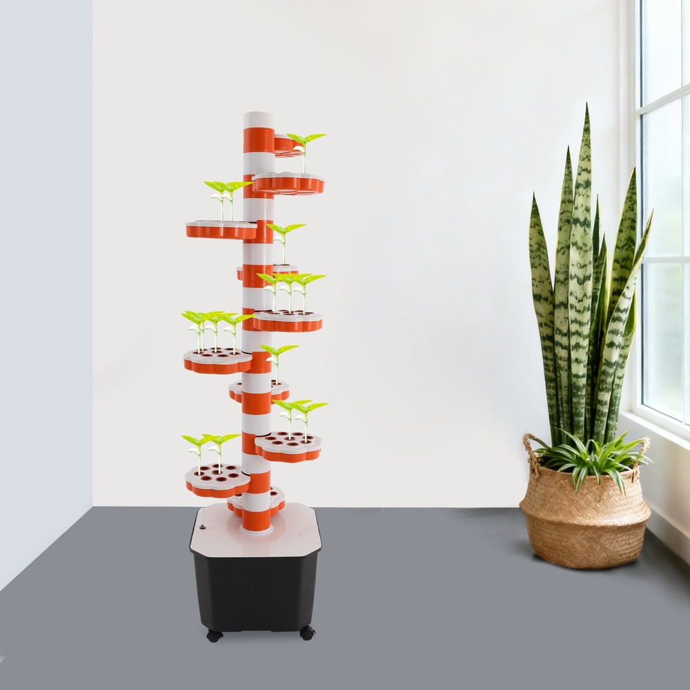 Hydroponic Grow Tower Vertical Hydroponic Planter with Time Soilless Device Set