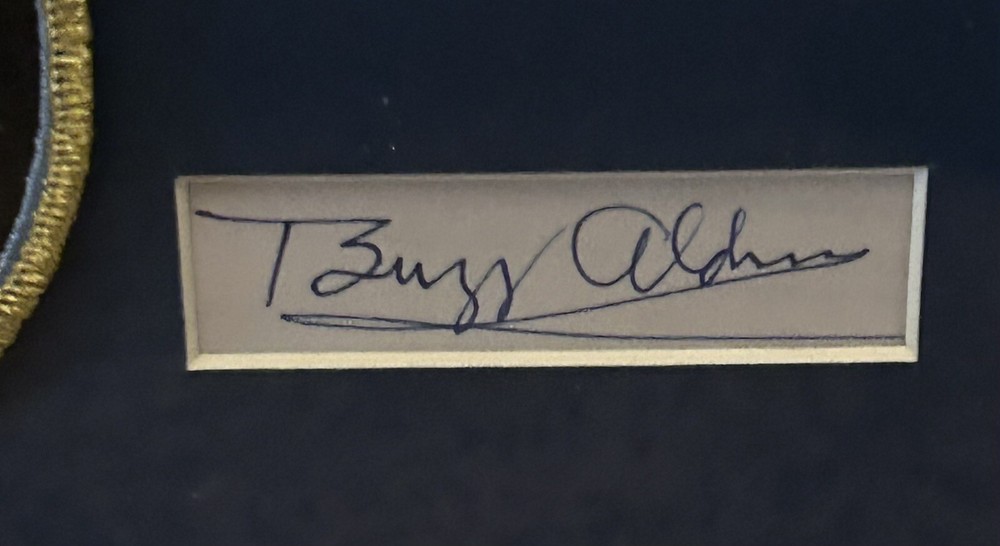 Apollo 11 Armstrong Collins Aldrin Signed Matted Framed Piece With JSA Auth