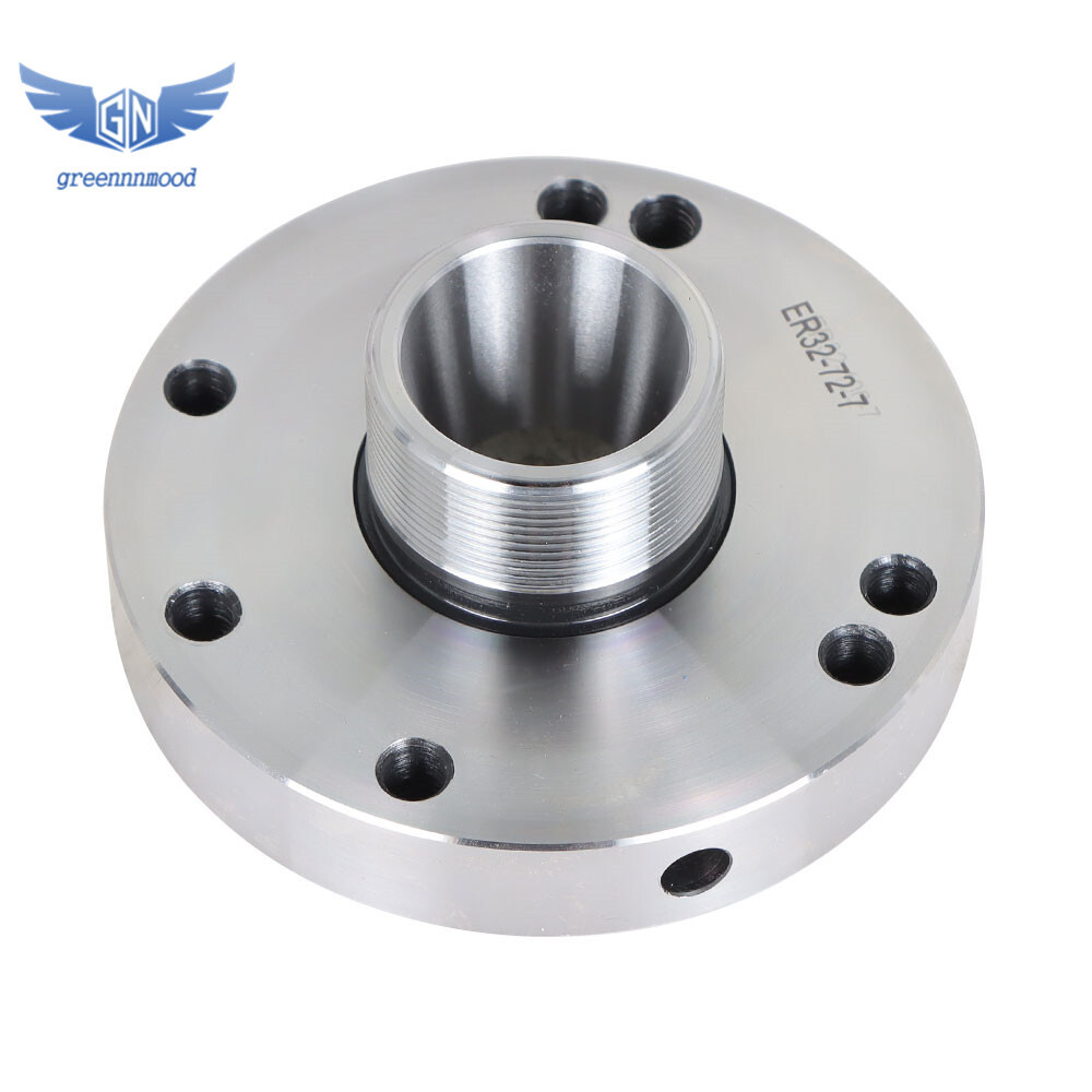 ER-32 Collet Chuck 100mm Diameter Compact Lathe Tight Tolerance For Milling Tool