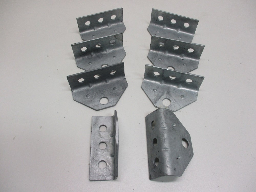 (8) Boat Pontoon Trailer Bolster Bunk Board Adjustable Swivel Brackets