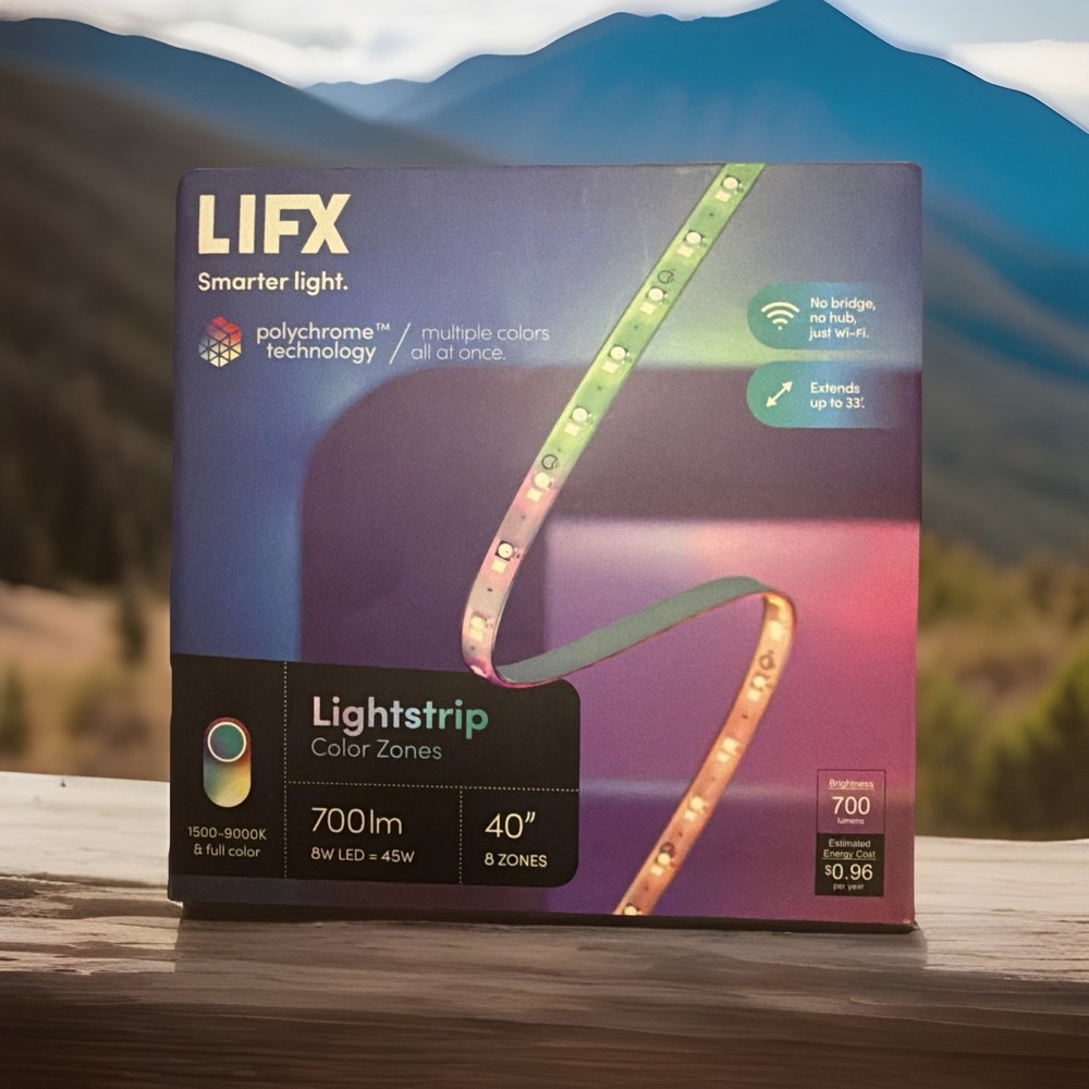 Lifx Smarter LED Lightstrip Polychrome Technology With Purchase A Free Gift ￼￼