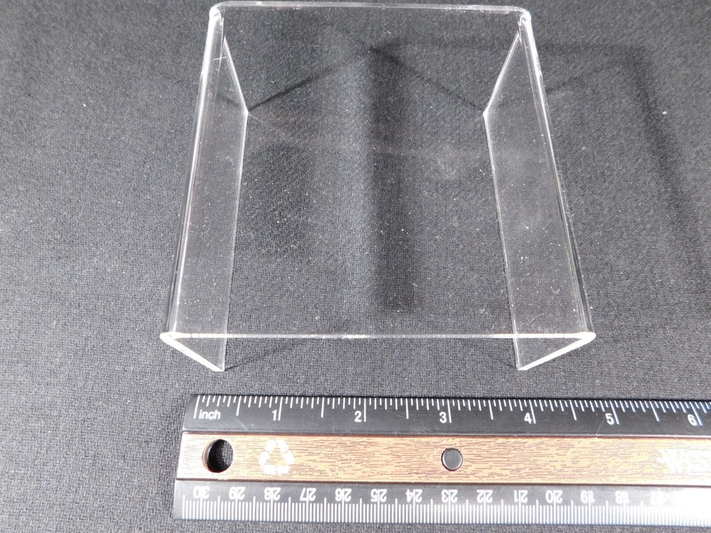Display Stand Riser Type Clear Lucite Medium Size Short