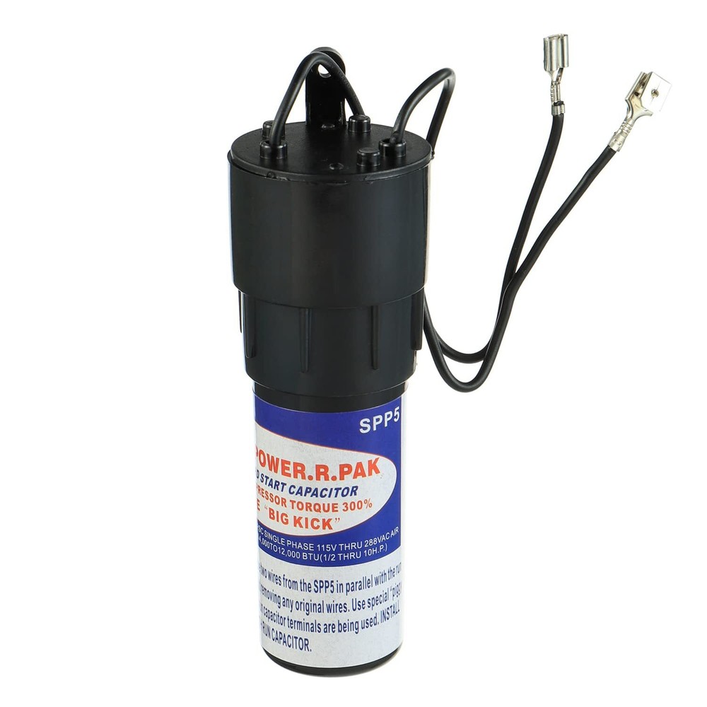 Spp5 Hard Start Capacitor Relay Replacement 115288v Ac Increases Compressor Torq