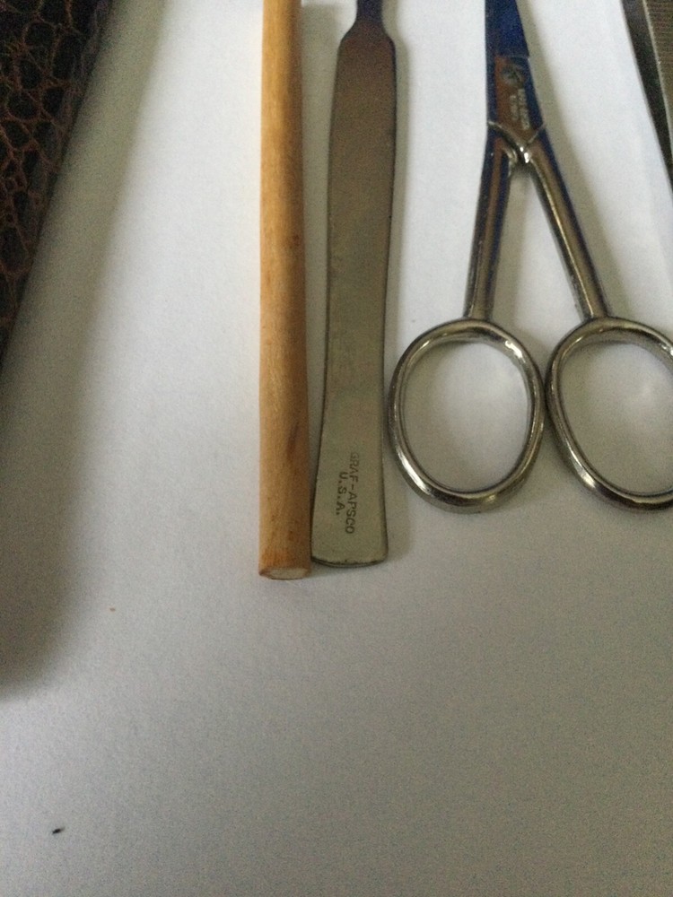 Vintage 6 piece Graf-APSCO Germany Dissection Kit - Pre-owned