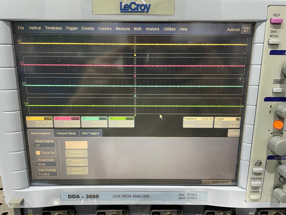 LeCroy DDA-3000 Disk Drive Analyzer Opt DDA