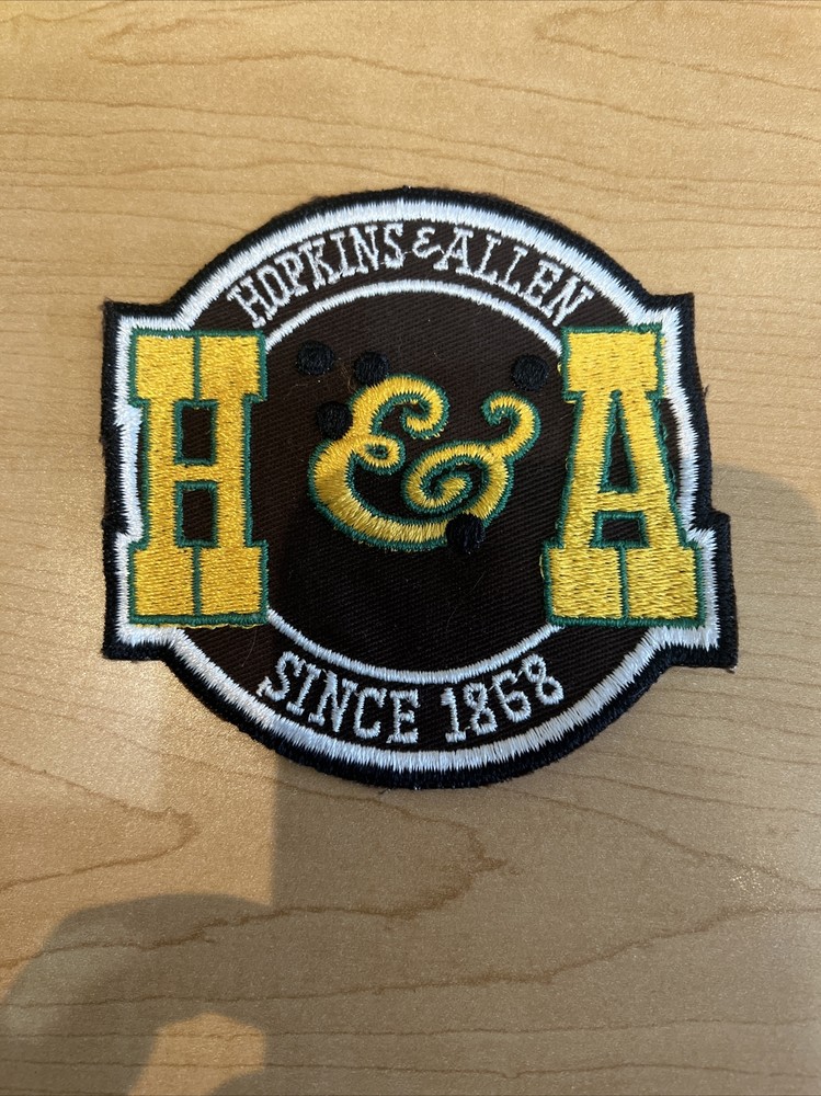 Hopkins & Allen Embroidered Patch