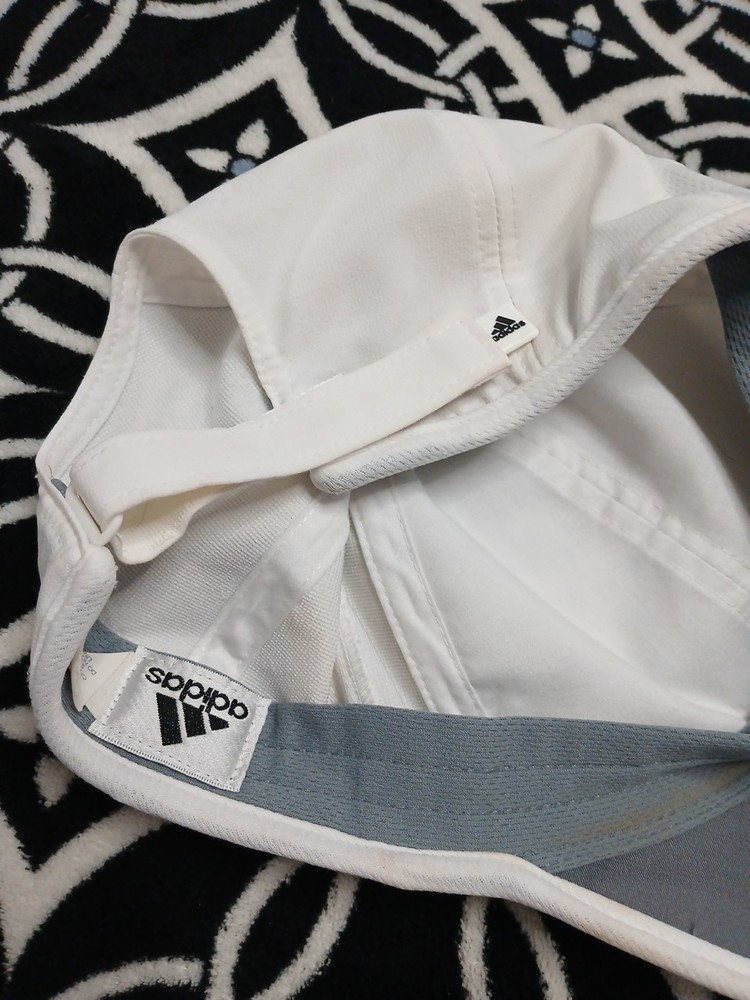 Adidas Superlite Cap Hat - White Unisex Adjustable