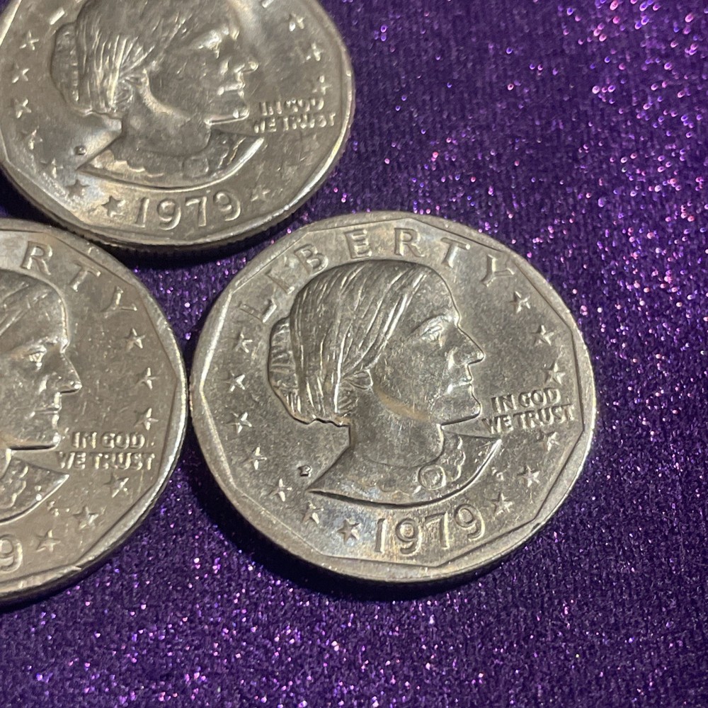 1979 susan b anthony dollar Lot