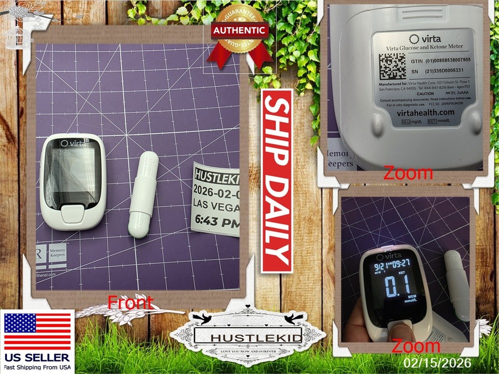 Genuine Virta Glucose & Ketone Bluetooth Meter Kit🔥🔥